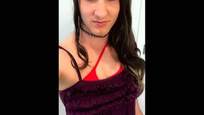 Adorable Crossdresser (Loop) - ashemaletube.com