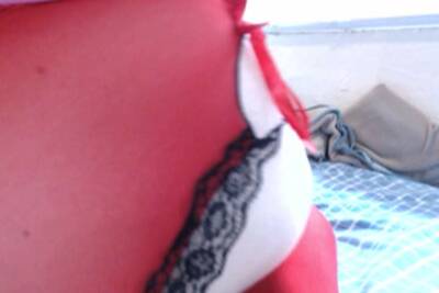 travesti shows en webcam red dress crossdresser solo - ashemaletube.com