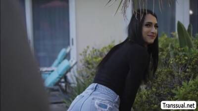Khloe Kay - Khloe Kay - Bigcock Trans Woman Throats And Analed Her New Guy Neighbor - shemalez.com