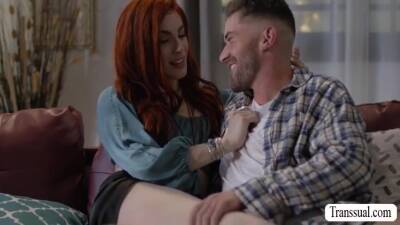 Slut Ts Redhead Barebacked By New Lover - txxx.com