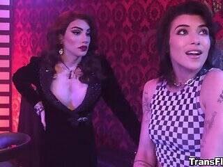 Ariel Demure - This tranny scene is fire hot! Definitely a 10 out of 10. - ashemaletube.com