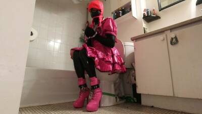 Sissy Maids Bathroom Bondage, Locked To Toilet - upornia.com