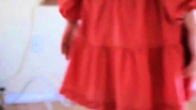 Teenie Trans Bailey Jay in a Cute Dress - drtvid.com