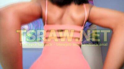 Ebony Tranny Rayra Spanick Blows Dick And Ass Barebacked - drtuber.com