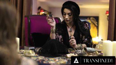 TRANSFIXED - ASMR Trans Fortune Teller Ariel Demure Hard Fucks Hot Tattooed Customer Vanessa Vega - hotmovs.com