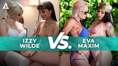 Izzy Wilde - Eva Maxim - Kenzie Taylor - TRANSFIXED - TRANS BABE BATTLE! Izzy Wilde VS Eva Maxim - pornhub.com